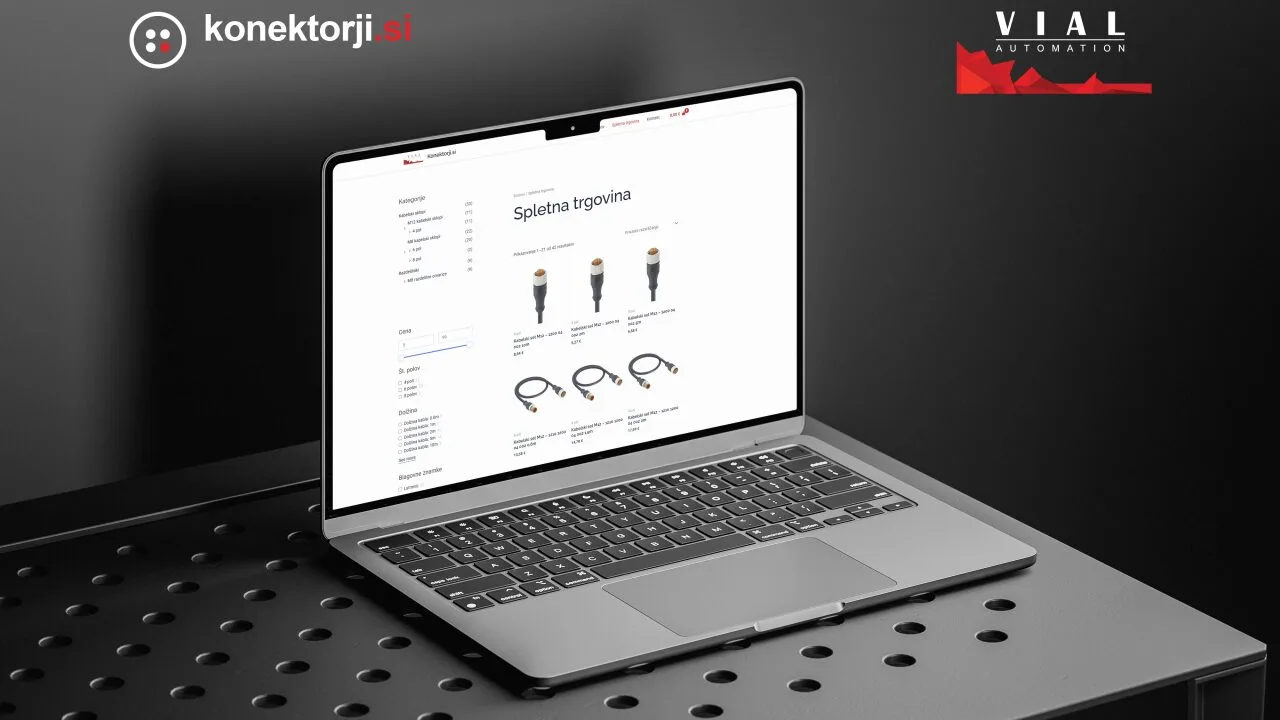 konektorji.si – namenska B2B spletna trgovina za industrijske konektorje in kabelske sklope